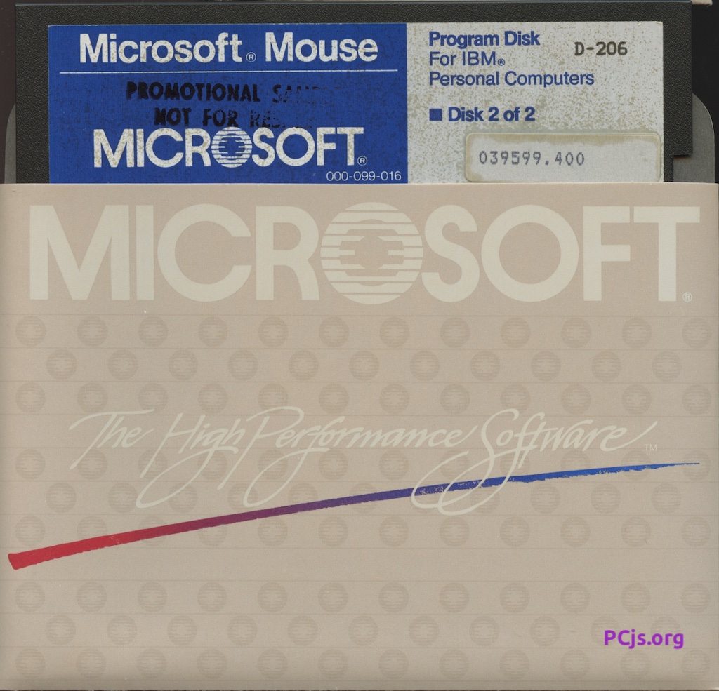 MS Mouse 4.00 (PROGRAM)