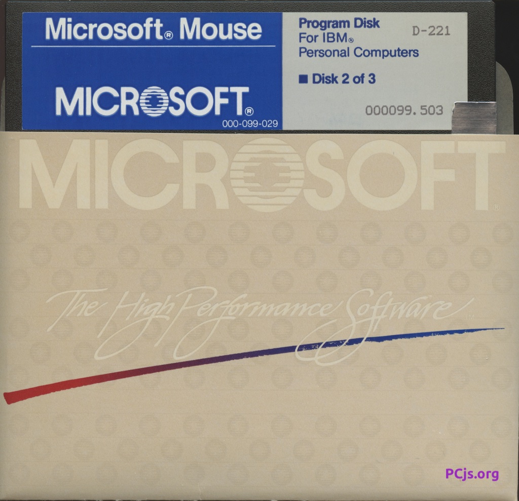 MS Mouse 5.03 (Disk 2)
