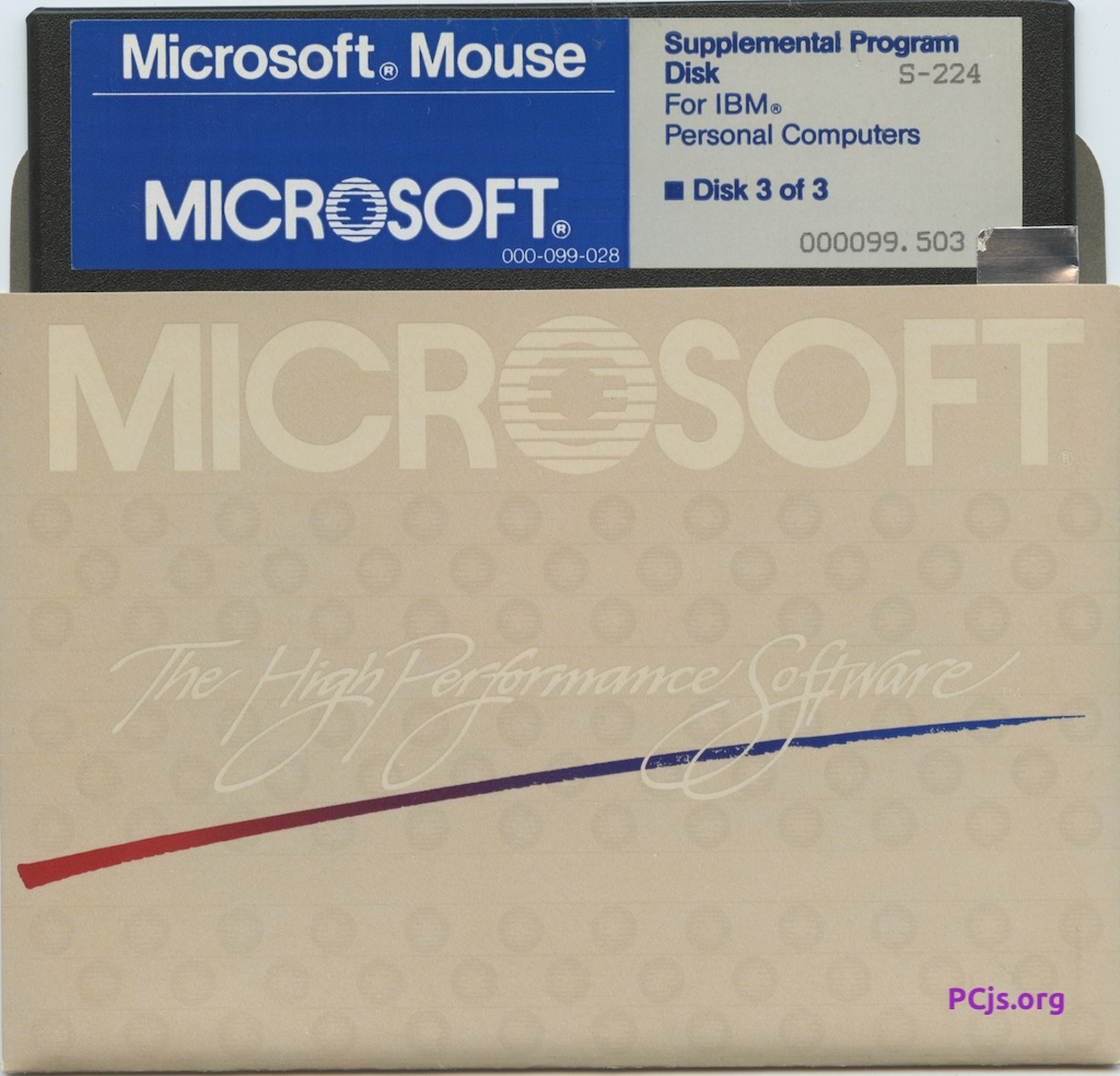 MS Mouse 5.03 (Disk 3)