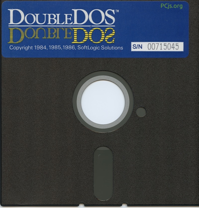 DoubleDOS Diskette